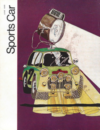 SPORTS CAR 1968 JUNE - DONOHUE, LAGUNA USRRC, MARLBORO